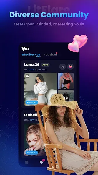 LitFlare: Chat & Date screenshot 5