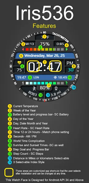 Multi Function Digital Iris536 screenshot 2