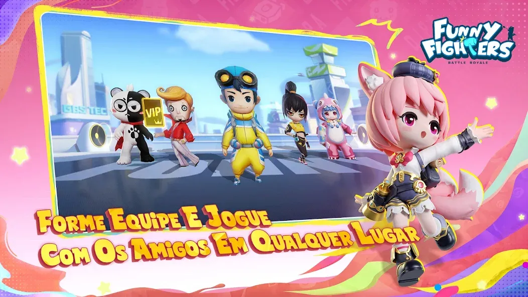 Funny Fighters: Battle Royale screenshot 6