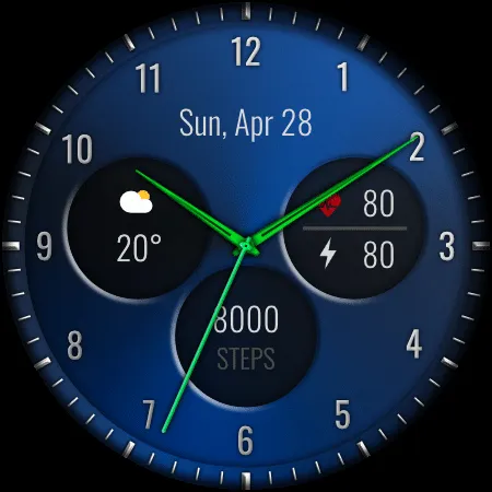 DADAM65B: Classic Watch Face screenshot 23