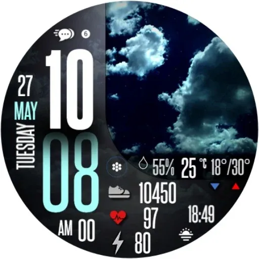 Animated Weather Modern IW07 screenshot 19