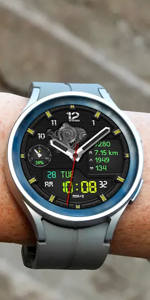 Hybrid TREMAN URX97 Watch face screenshot 4