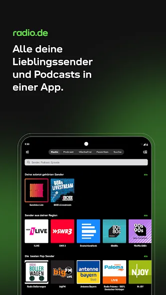 radio.de - Radio und Podcast screenshot 8