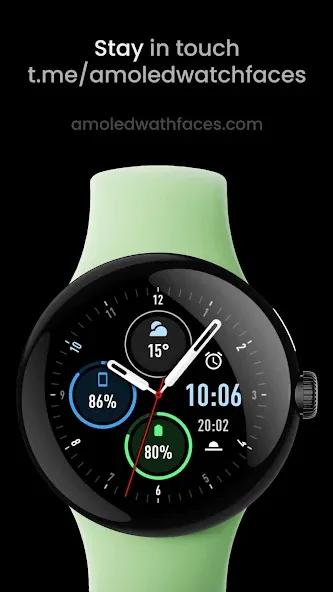 NANO x1: Watch face screenshot 2