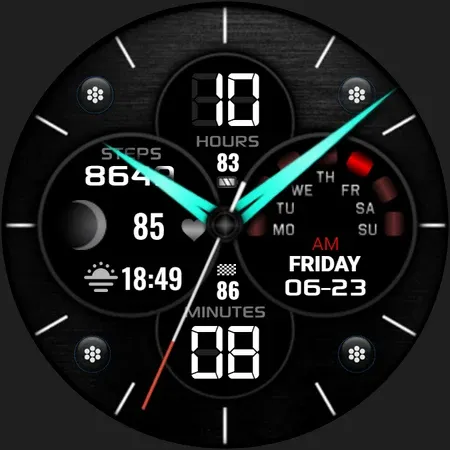 PW86 Analog Sharp Hands screenshot 37