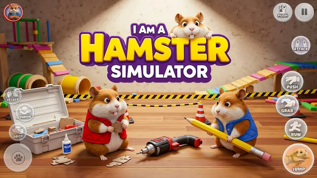 I Am A Hamster Simulator screenshot 1