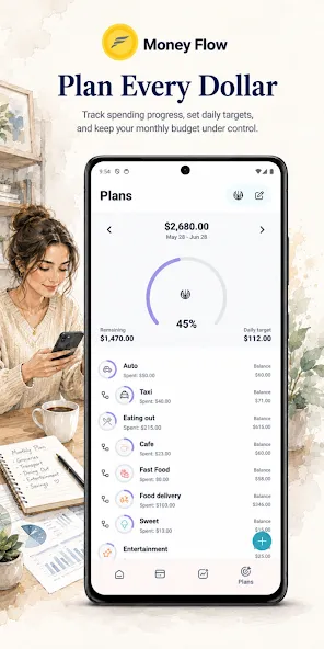 Money Flow: Despesas Mensais screenshot 4