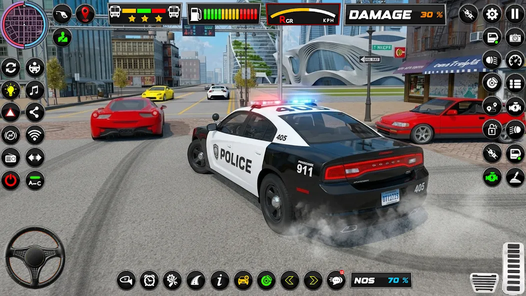 Police Car Driving: Cop Chase screenshot 5