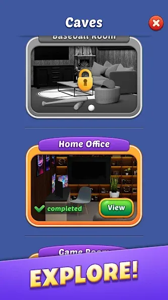 Dream Mancave - Match 3 Games screenshot 21