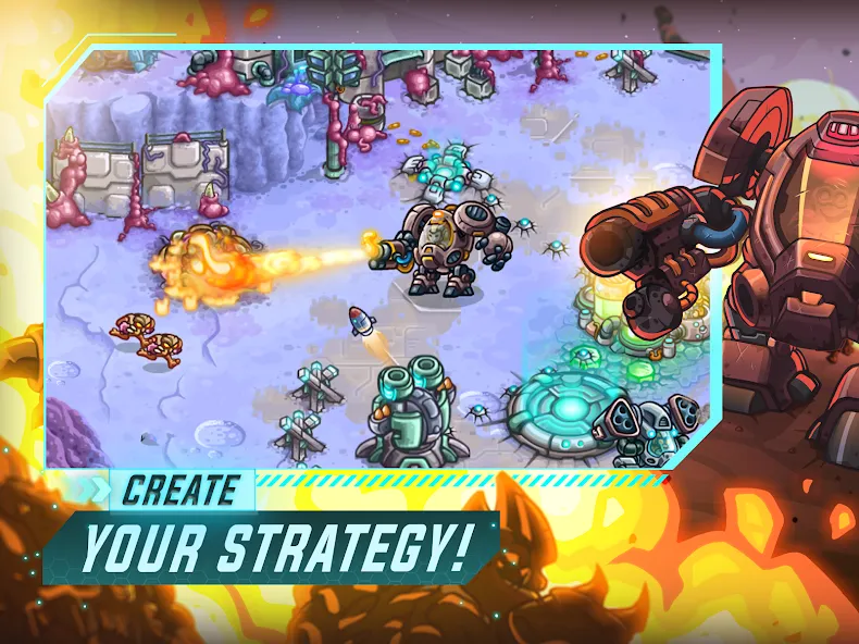 Iron Marines Offline Strategy screenshot 14