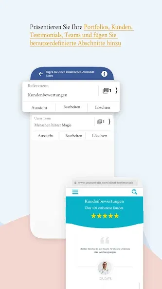 Sofortige Website-Builder-App screenshot 13