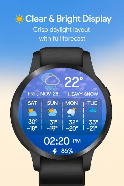 Weather Forecast for Wear OS screenshot 8