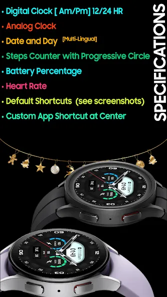 IA122 Hybrid Watchface screenshot 5