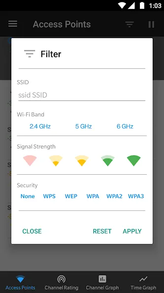 WiFi Analyzer (open-source) screenshot 14