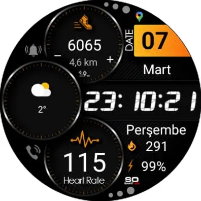 SO1K11 Sport Watchface screenshot 29