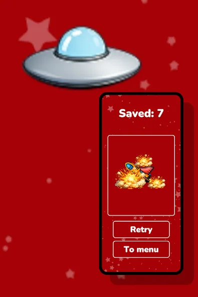 Red Space - Cosmonaut Saving screenshot 2