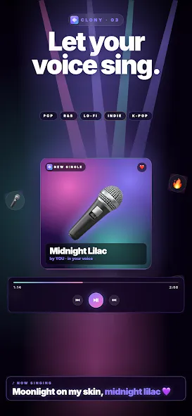 Clony: AI Voice & Face Cloning screenshot 4