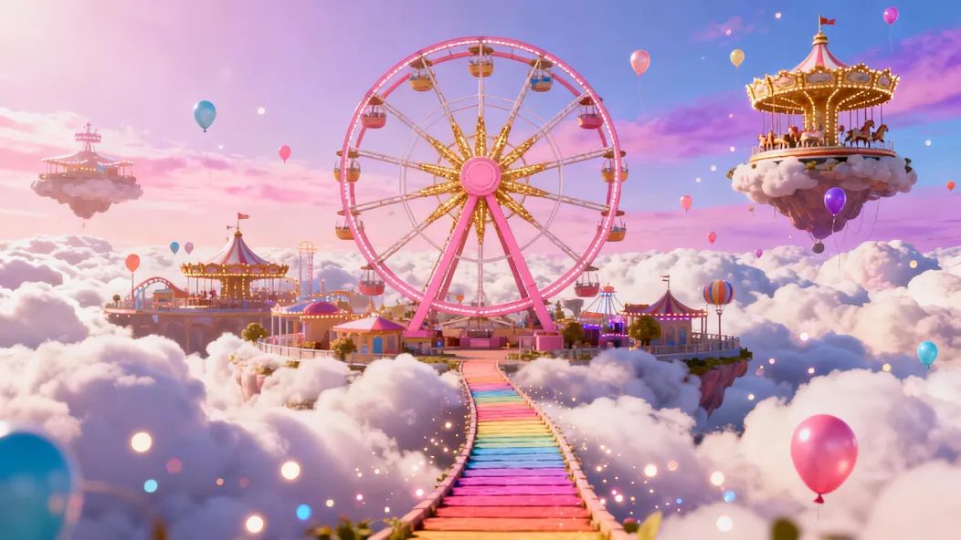 Merge Wonder Park-Offline Game screenshot 1