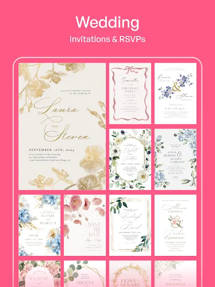 Invitation Maker: Cards & RSVP screenshot 19
