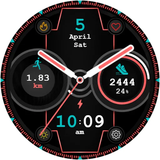 Hybrid VitalVibe Watch Face screenshot 20