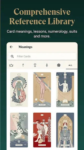 Labyrinthos Tarot Cards screenshot 6
