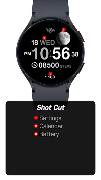 SamWatch Simple G Moon 2024 screenshot 3