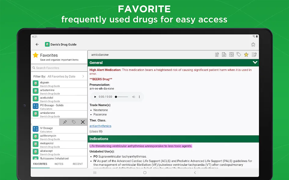 Davis's Drug Guide screenshot 14