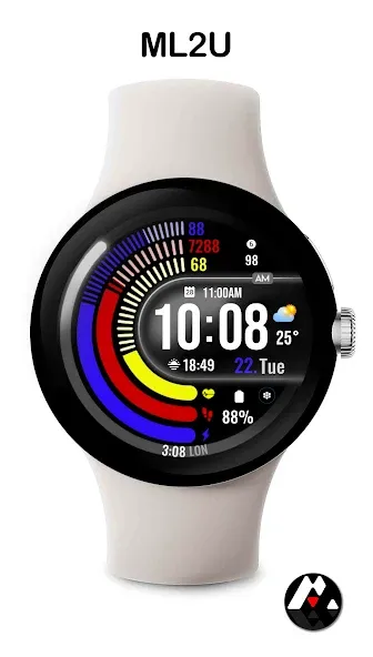 ML2U 184 Watch Face screenshot 7