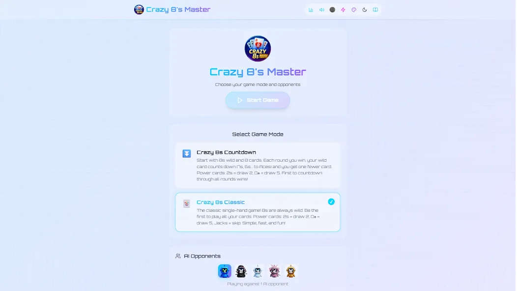 Crazy 8's Countdown Offline screenshot 9