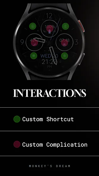 Dream 149 hybrid watch face screenshot 8