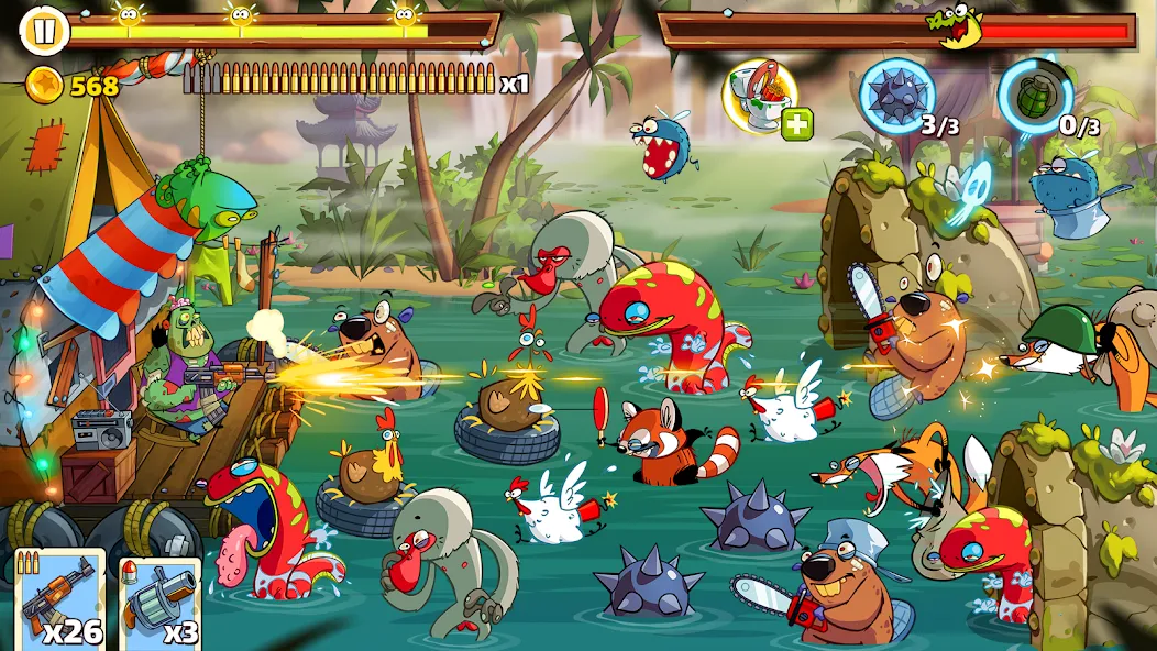 Swamp Attack 2 screenshot 3