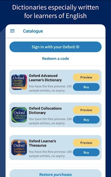 Oxford Advanced Learner's Dict screenshot 9