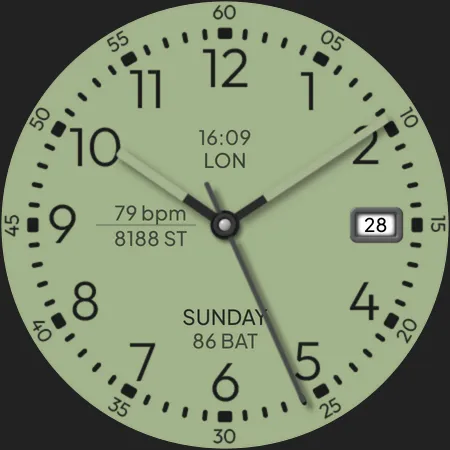JJ-Analog013 Watch Face screenshot 22