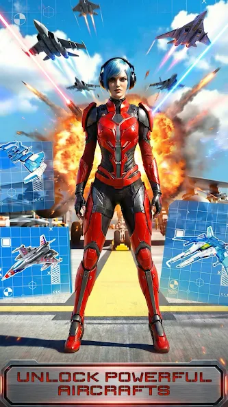 Red Hunt: Space Shooter Game screenshot 2