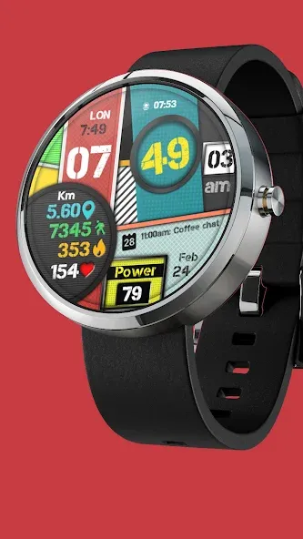 CC Happy 3 Watch Face screenshot 2