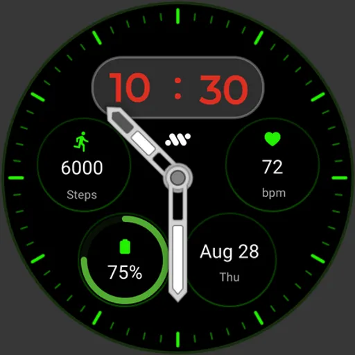 Active Sport watch face screenshot 11