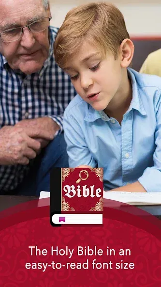 Large print Bible in english screenshot 2