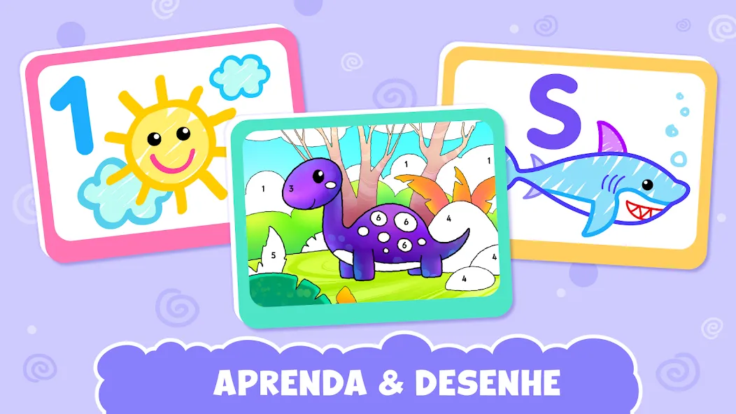 Bini Jogos de pintar e colorir screenshot 2