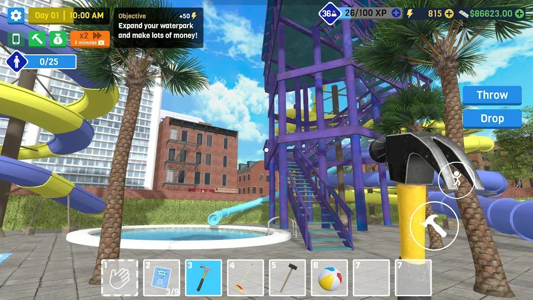 Waterpark Owner Simulator screenshot 7