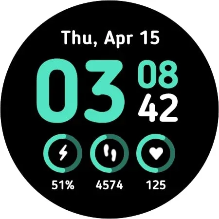 Essential Watch Face Wear OS screenshot 5
