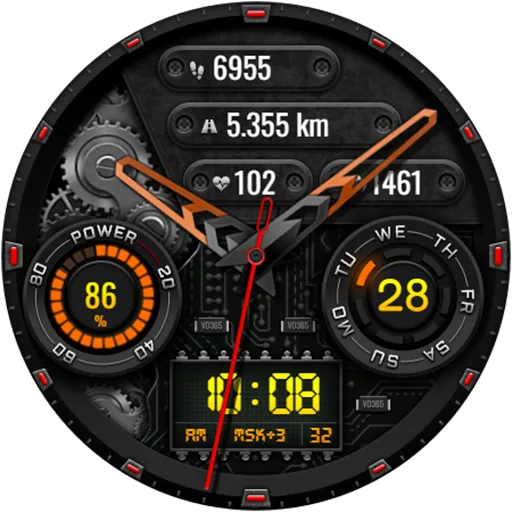 PUNAROTA TC01 Watch face screenshot 18