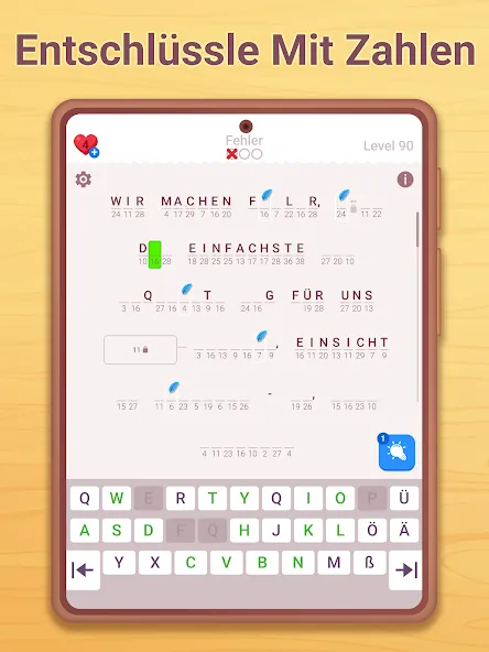 Cryptogram: Wortsuche rätsel! screenshot 15