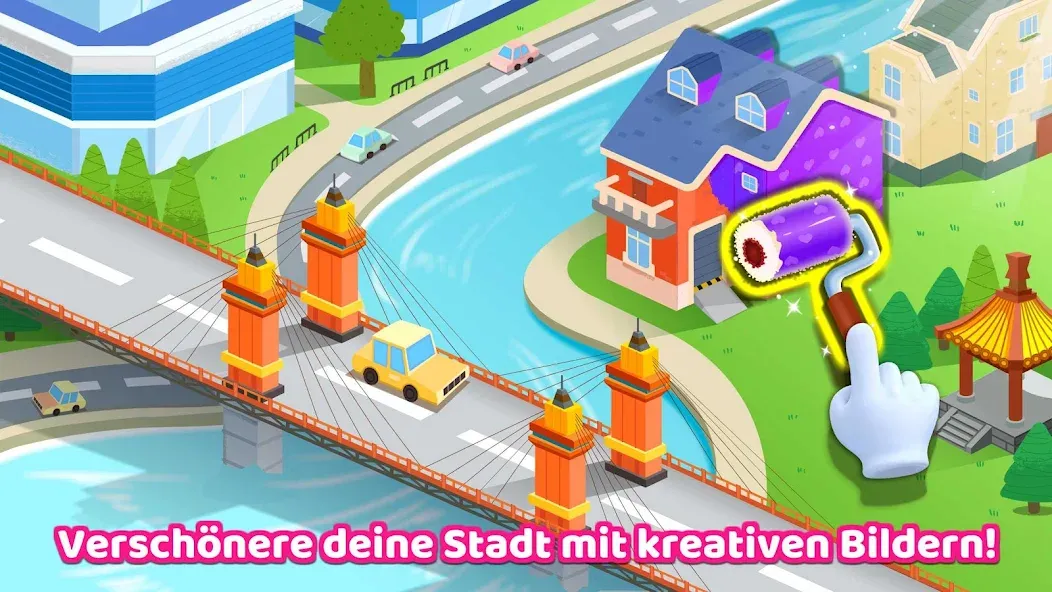 Baby Pandas Stadtgebäude screenshot 5