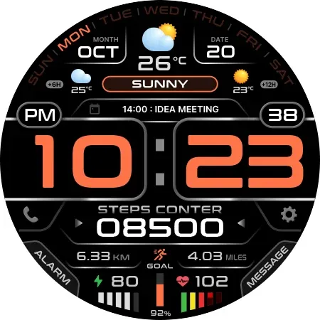SamWatch Digital Neon 2 screenshot 39