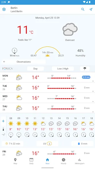 Foreca Weather & Radar screenshot 9