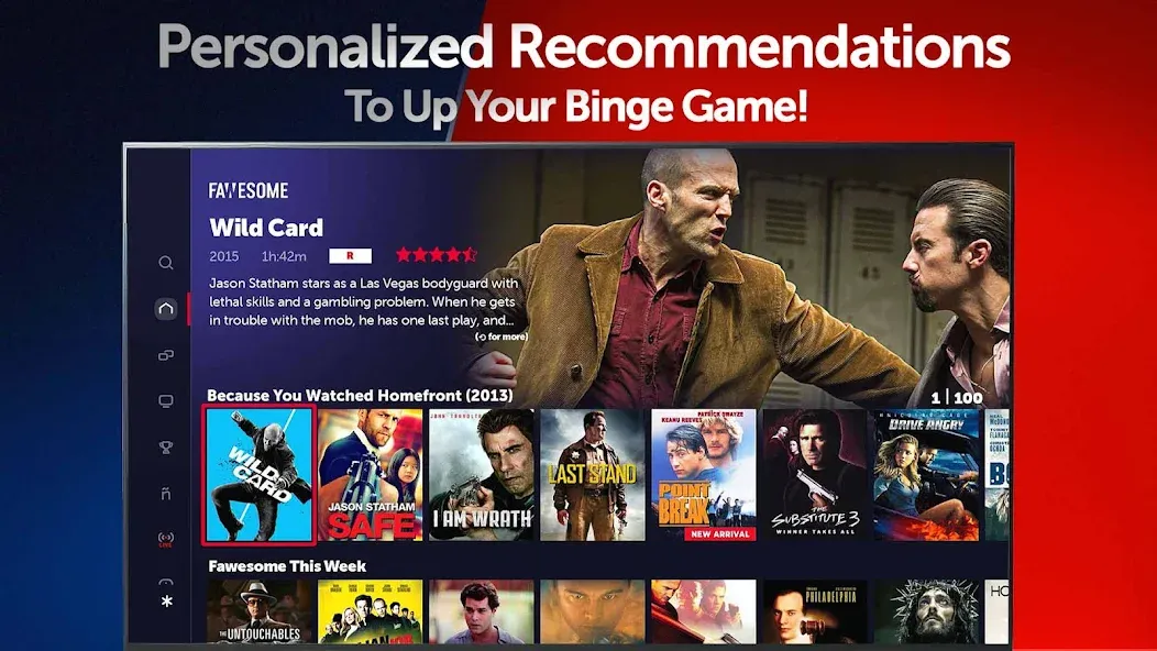 Fawesome: Free Movies and TV screenshot 14