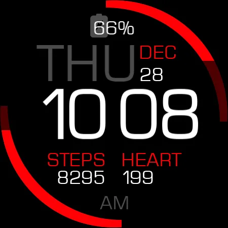 Key080 Artistic Watch Face screenshot 27