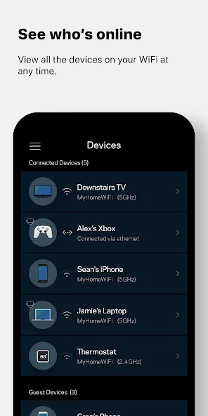 Linksys screenshot 2