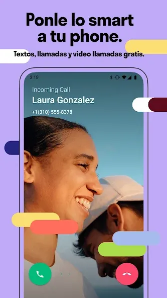 TextNow - Textos y Llamadas screenshot 1