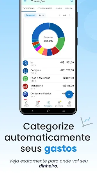 Faturas, Orçamento e despesas screenshot 3